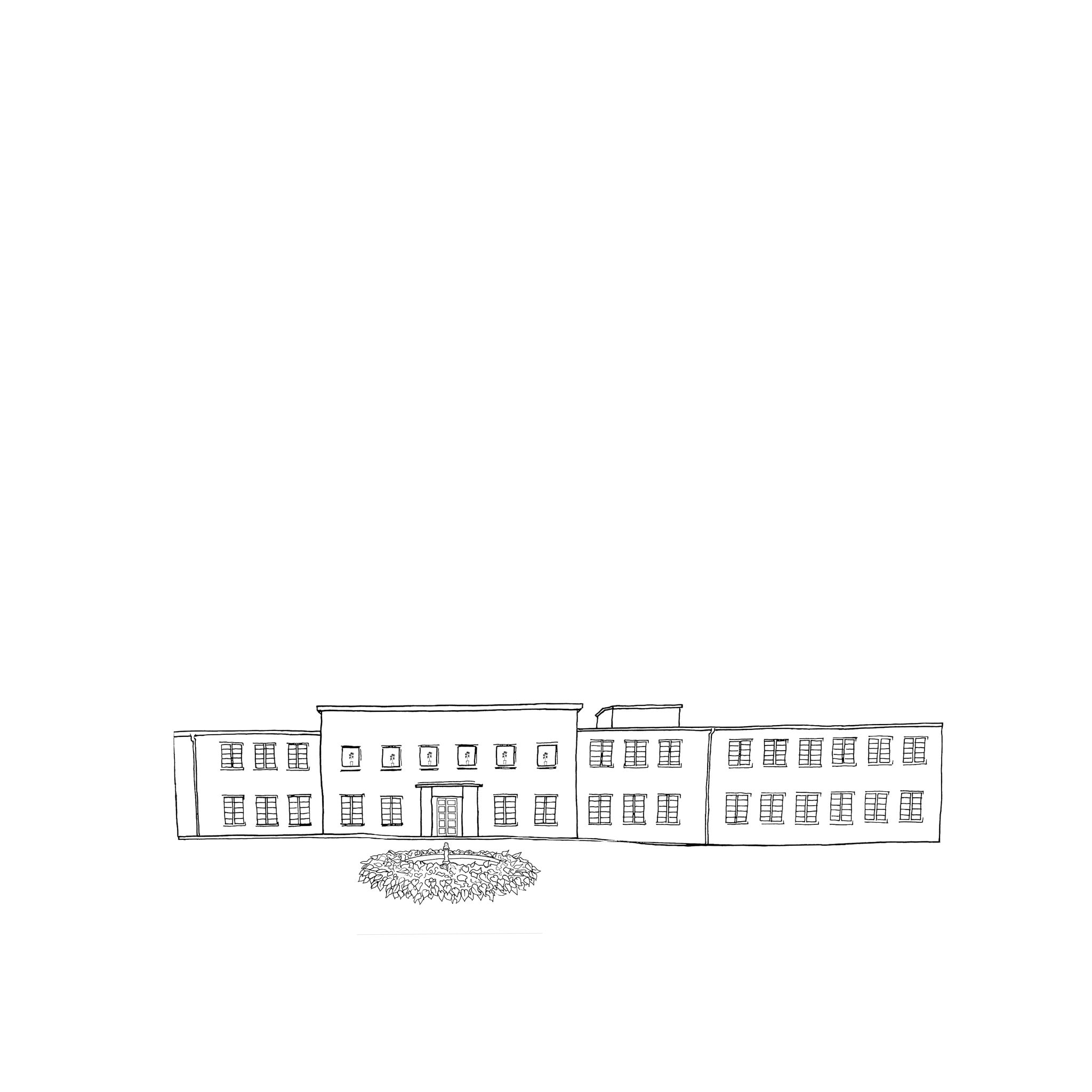 Illustration av butiken i Lammhult