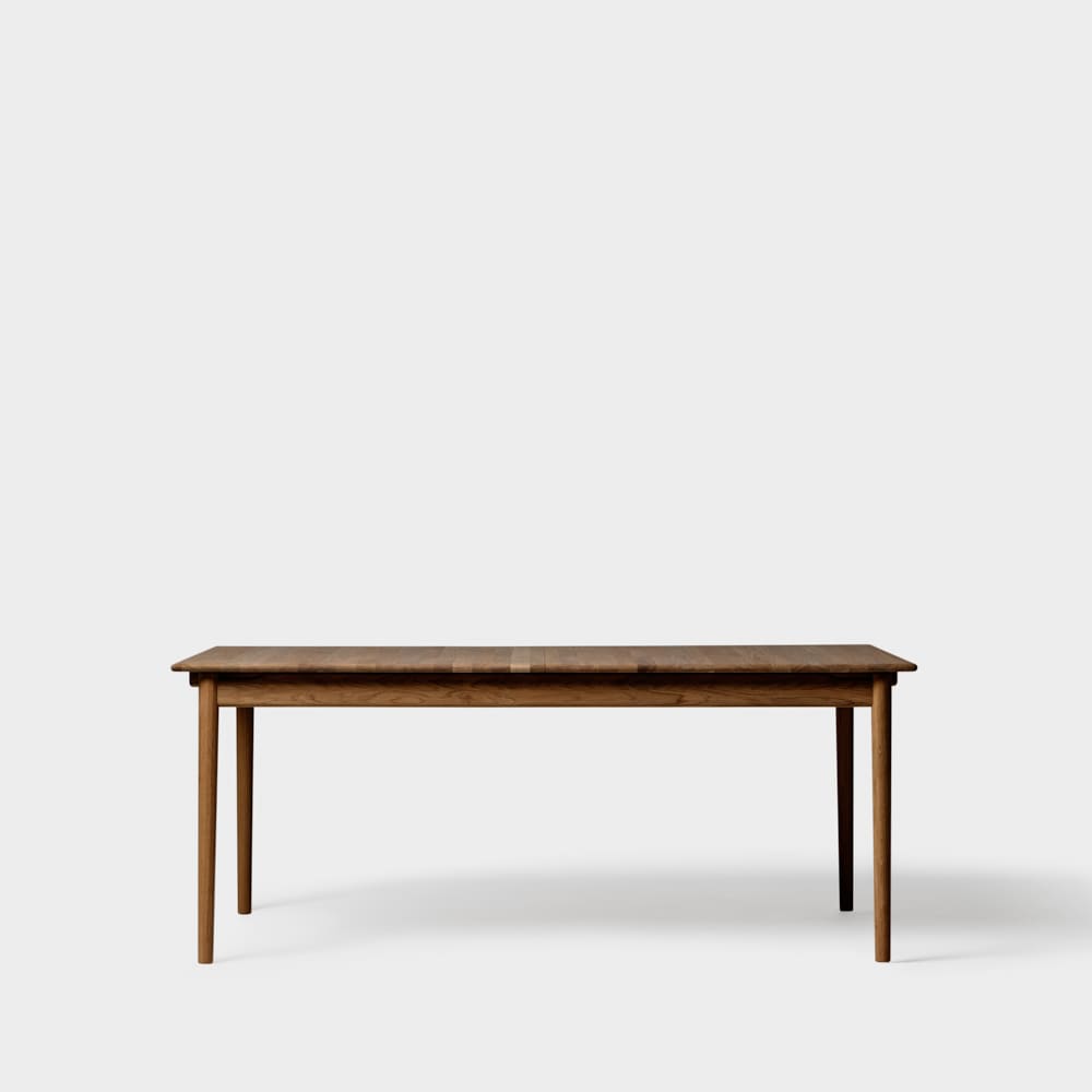 Bord med uttrekk Eik 100x180 cm