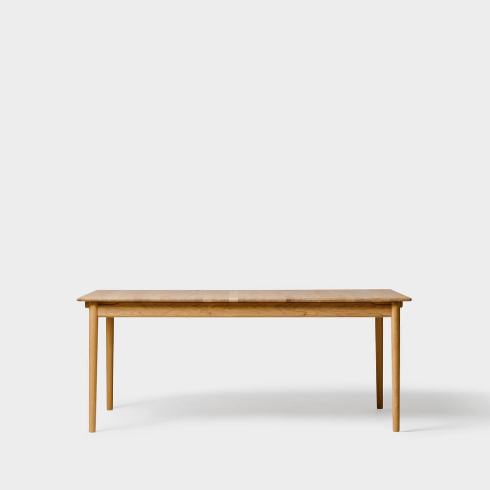 Bord med uttrekk Eik 100x180 cm