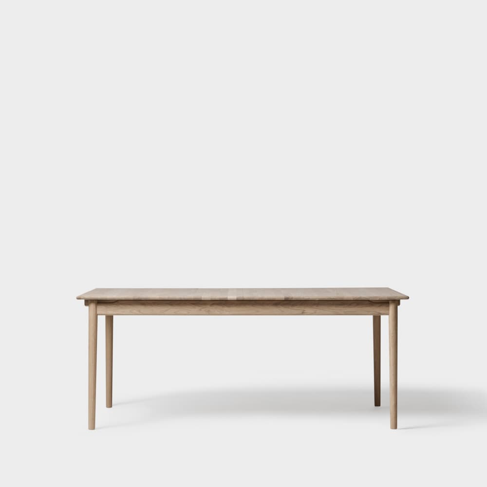 Bord med uttrekk Eik 100x180 cm