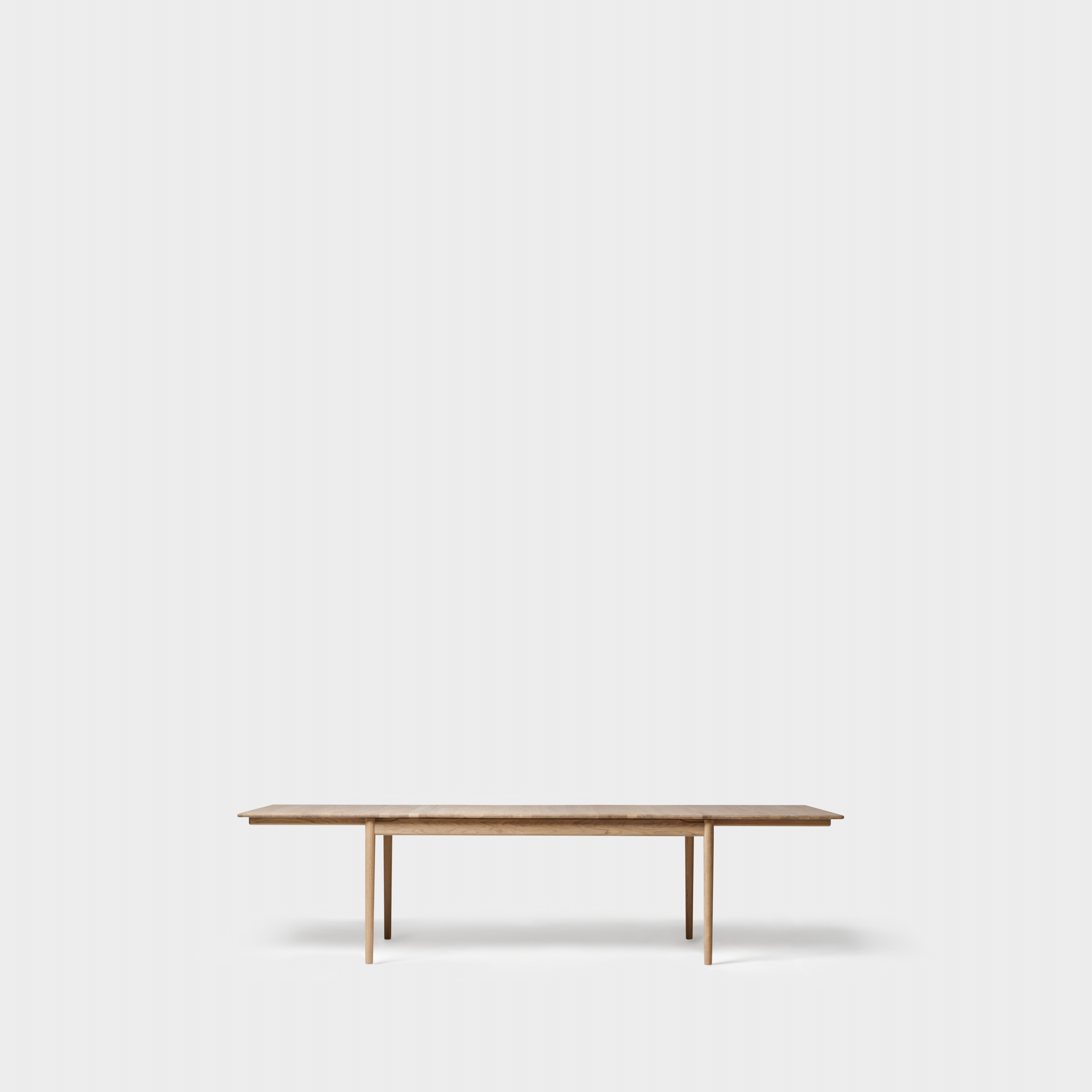 Bord med uttrekk Eik 100x180 cm