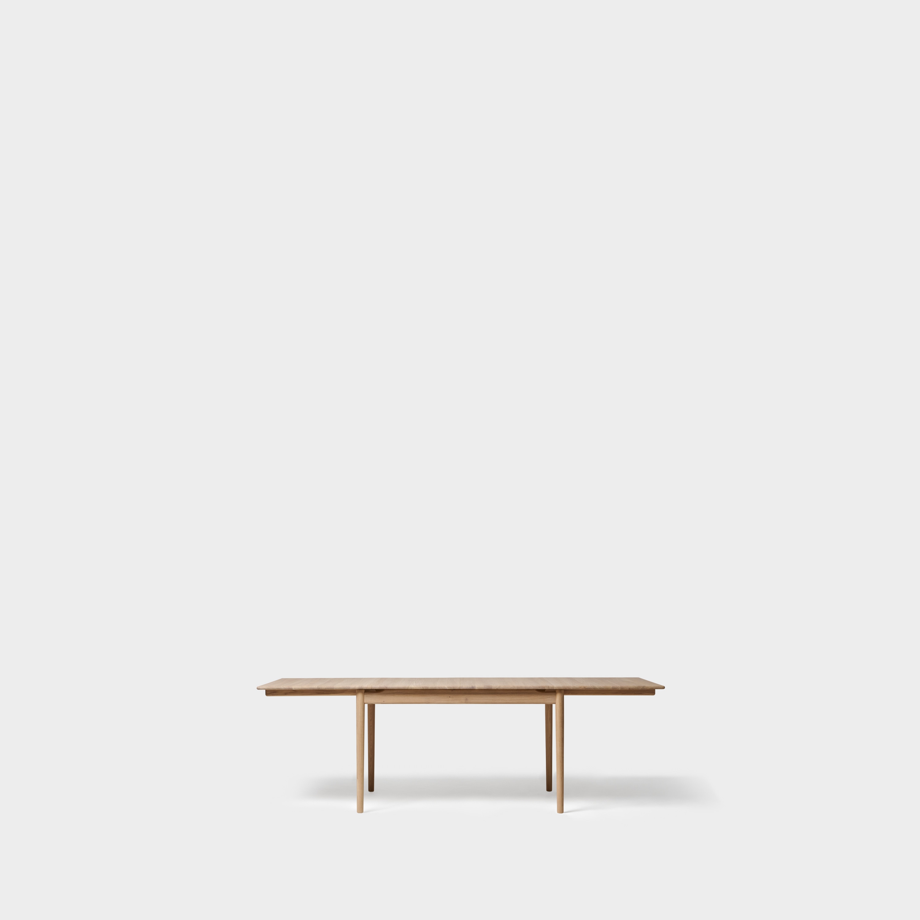 Bord med uttrekk Eik 90x130 cm
