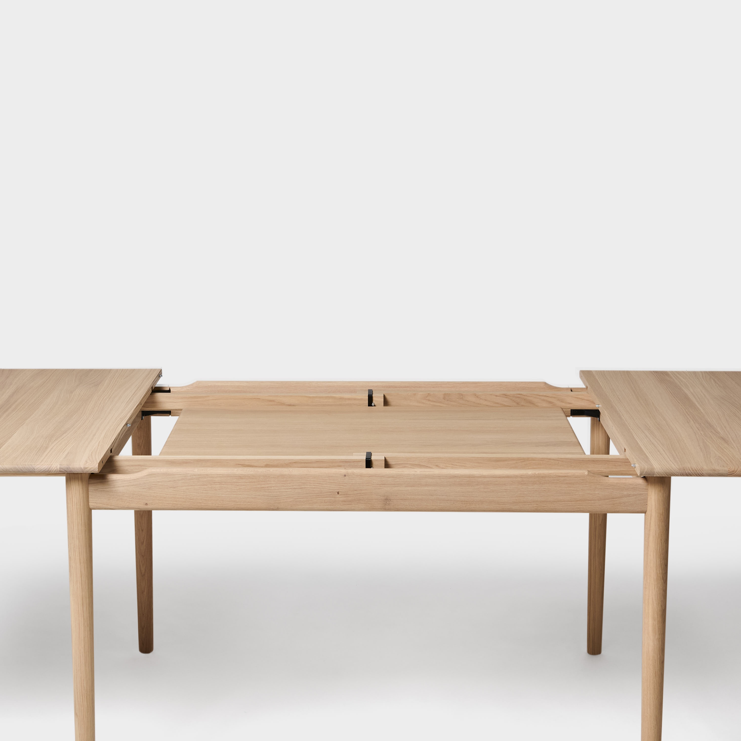 Bord med uttrekk Eik 90x130 cm