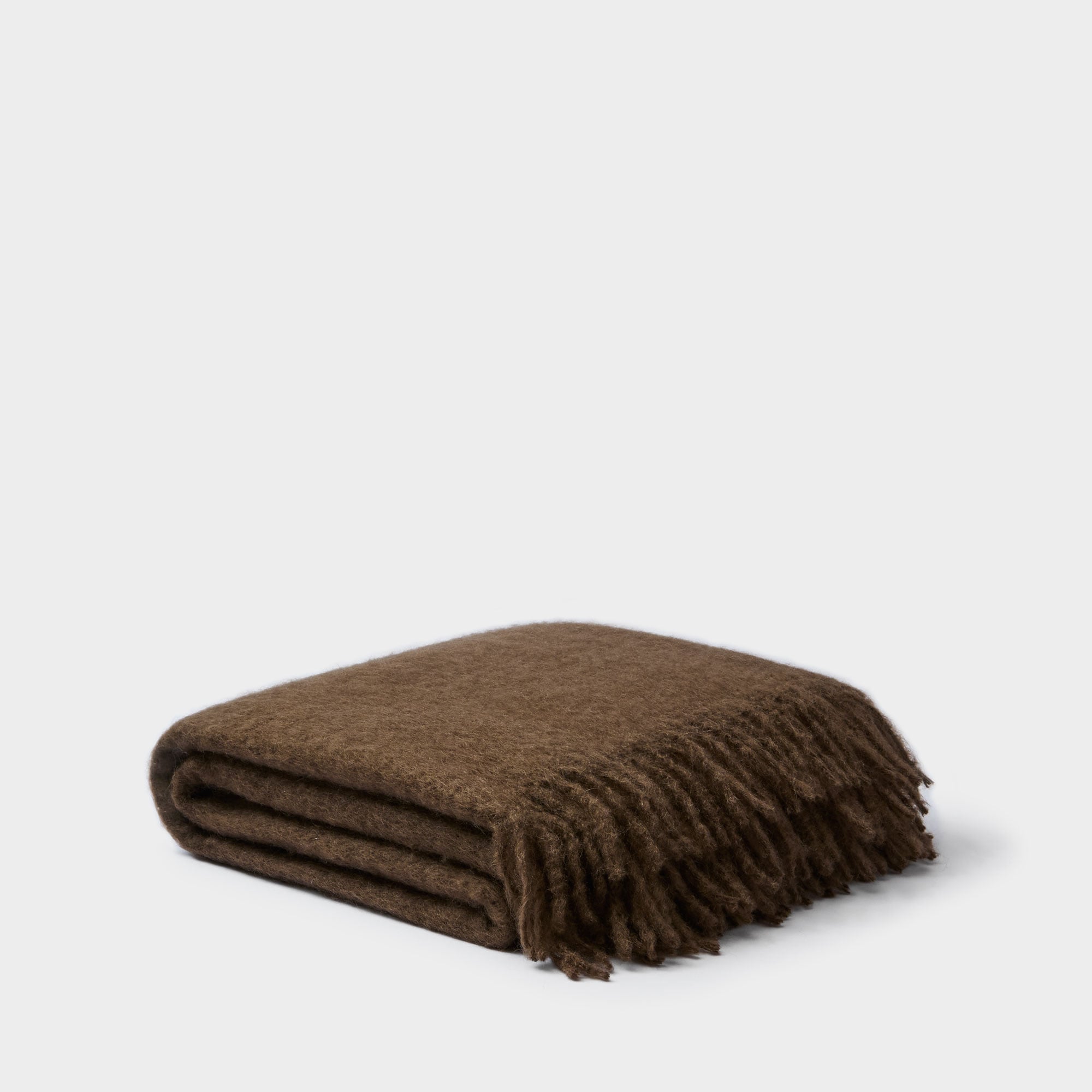 Pledd Mohair Mocca