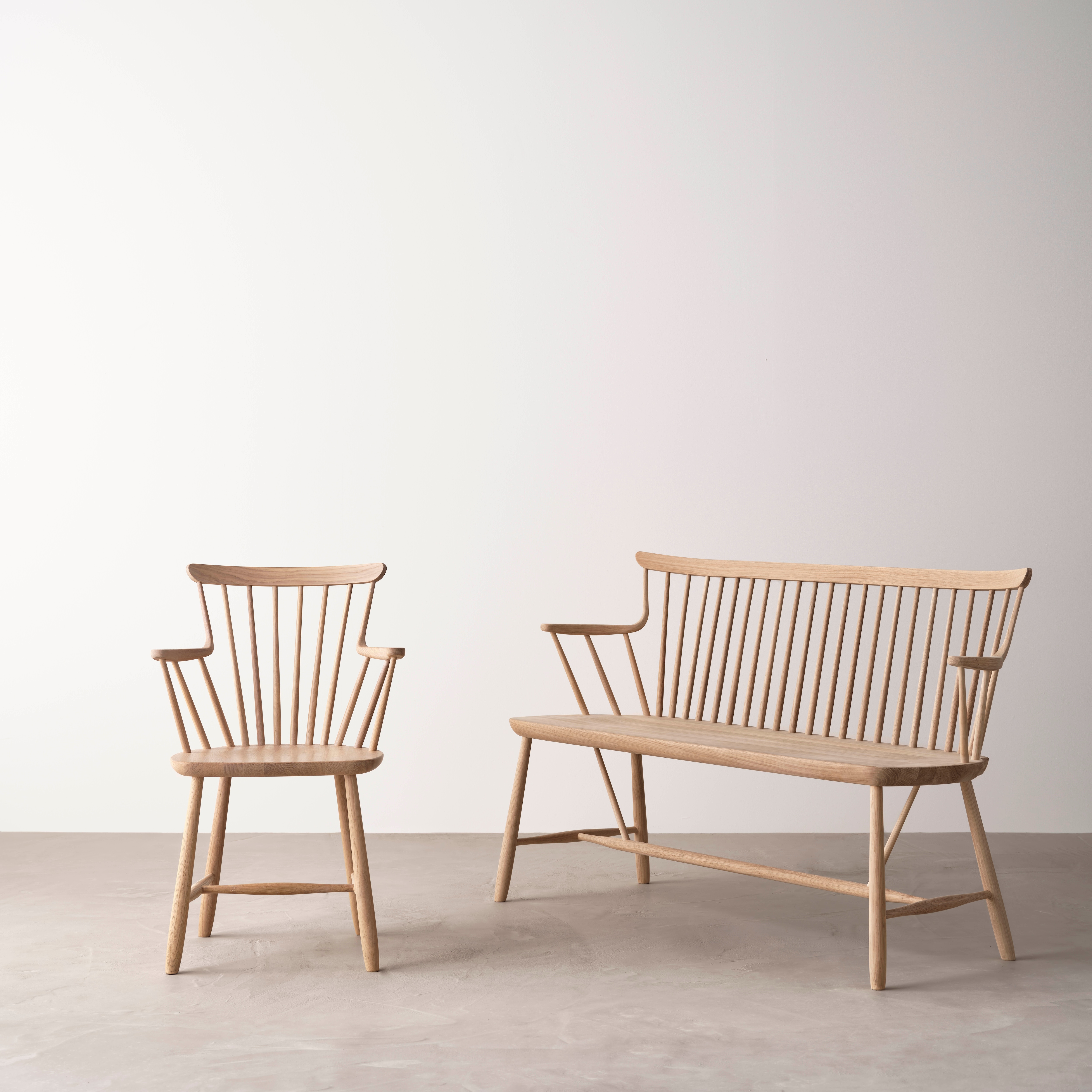 Pinnesofa Eik