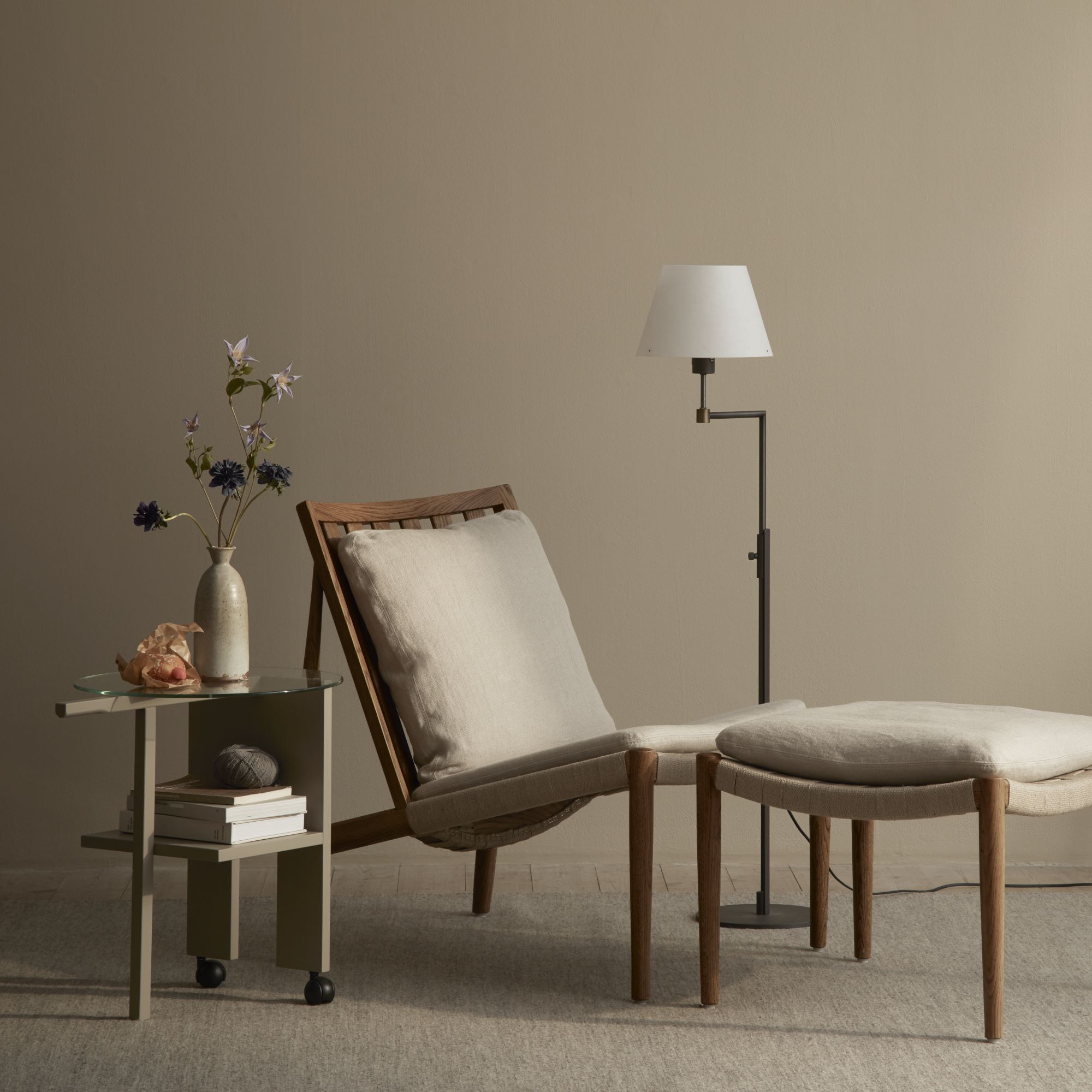 Easy Chair Eik brunolje