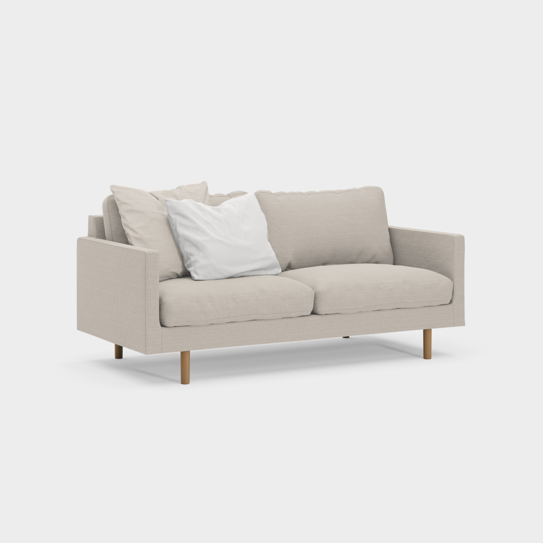 Sofa Rett 3-seter