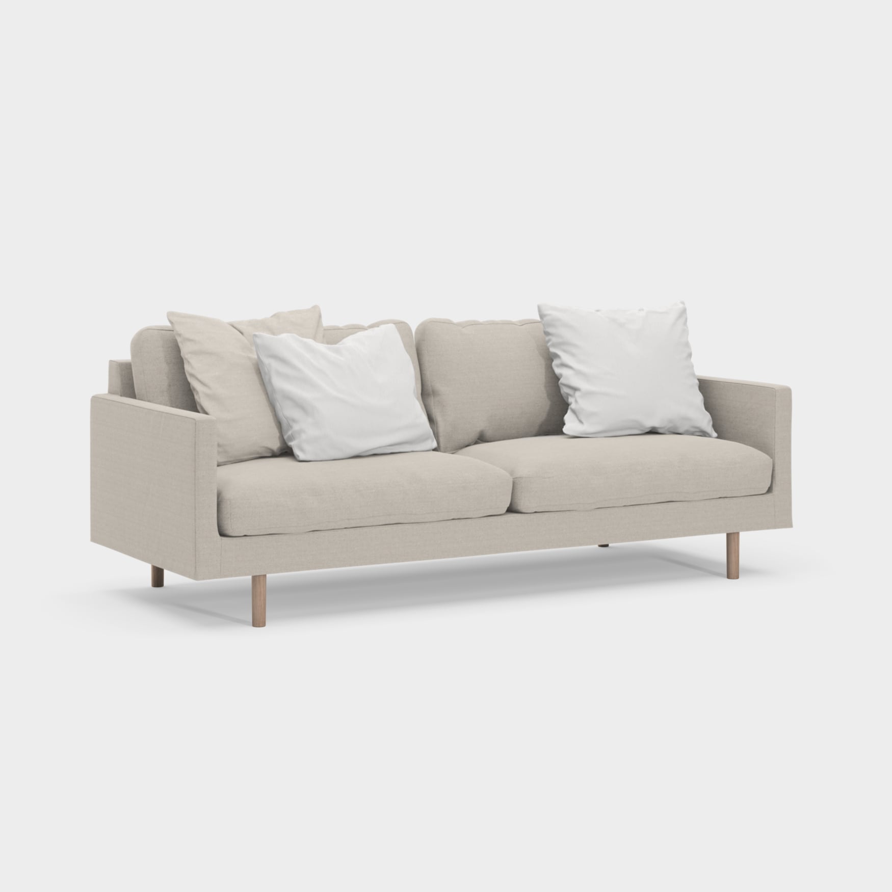 Sofa Rett 4-seter